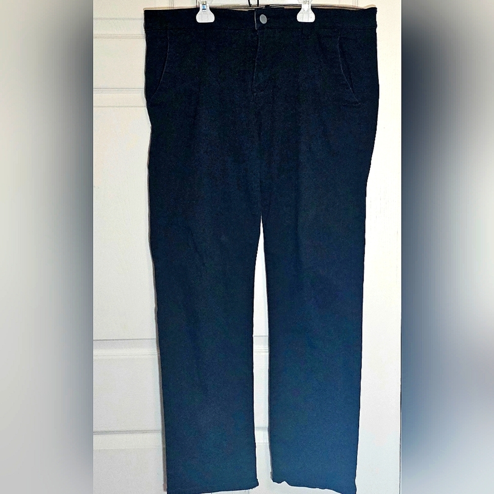 RSQ Men's Black Khaki Pants Stretch 36x32 Chino Business Casual Street‎ Office